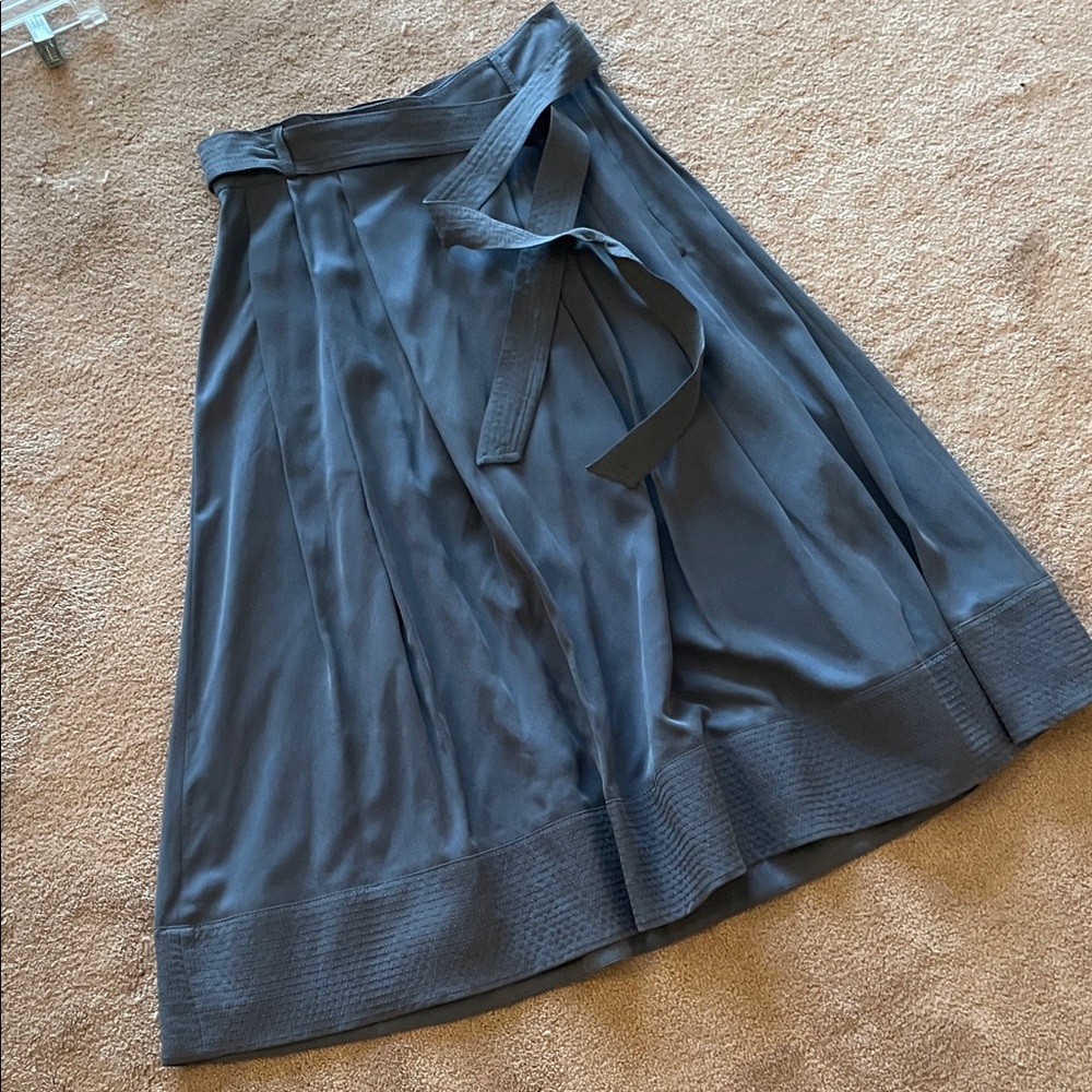 Banana Republic Blue A-Line Skirt 4 Small
